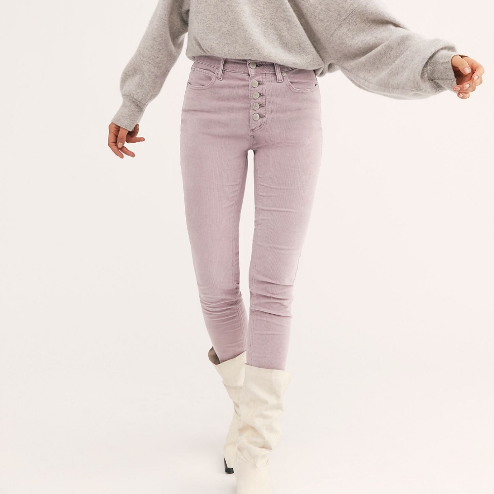 Free People- Sun Chaser Cord Skinny Pants